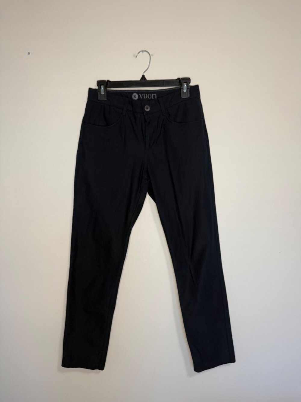 Vuori Meta Pant Black 28 Mens